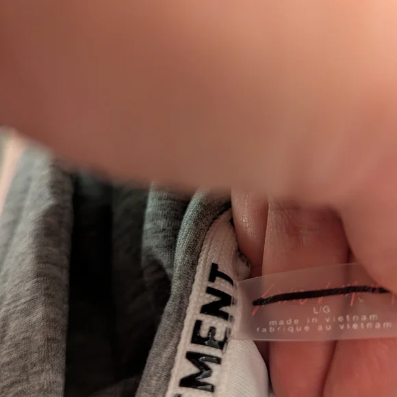 NWOT FP Movement Pick It Up Pullover Heather Gray L - Picture 10 of 11